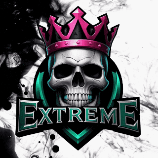 The EXTREME Discord server icon: a crowned skull over the EXTREME shield